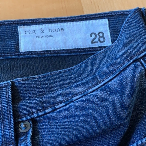 Rag & Bone High Rise Skinny Jeans 28 - Picture 5 of 9